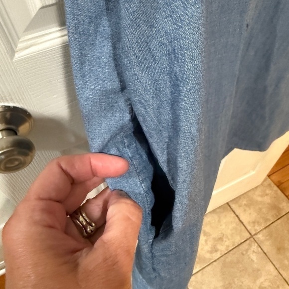 Anthropologie SUNDAYS Denim Blue Murphy Shirt Dress - Picture 3 of 6